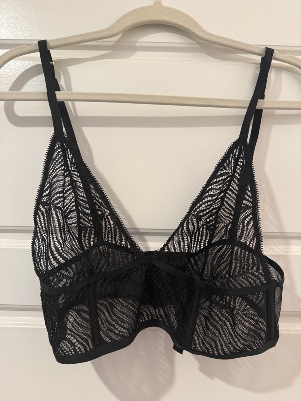 Victoria's Secret Black Lace Bralette NWT + Bonus bralette!